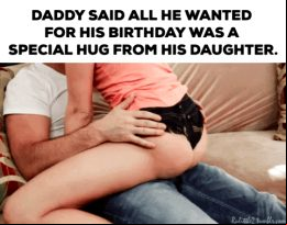 birthday hug for daddy