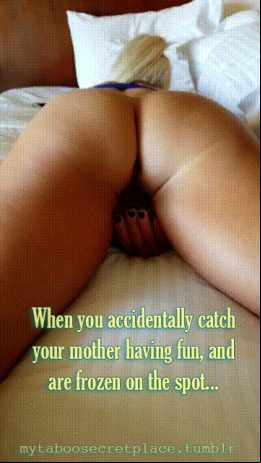 I couldn’t help but stare at mom