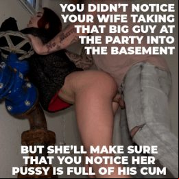 you'll feel his creampie with your cock